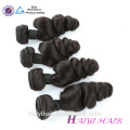 Extensão completa do cabelo da entrega rápida da cutícula Dyeable onda solta Pacote brasileiro do cabelo Haiyi Qingdao